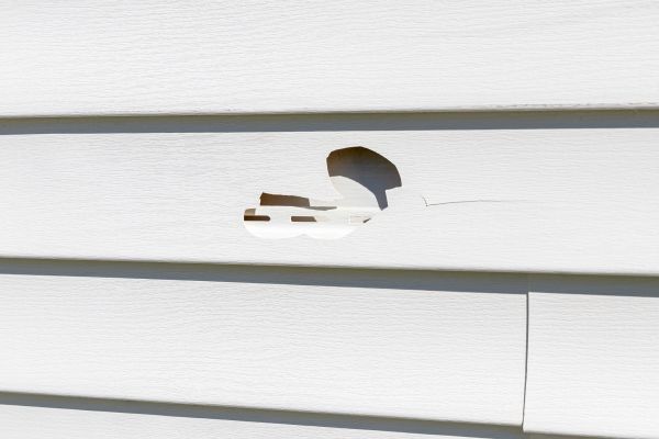 Cost of White Vinyl Siding Repair in Madison